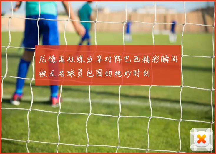 厄德高社媒分享对阵巴西精彩瞬间被五名球员包围的绝妙时刻